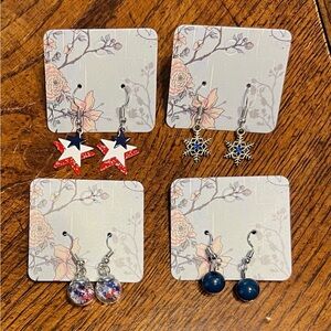 Paparazzi 4-Pack Earring Bundle